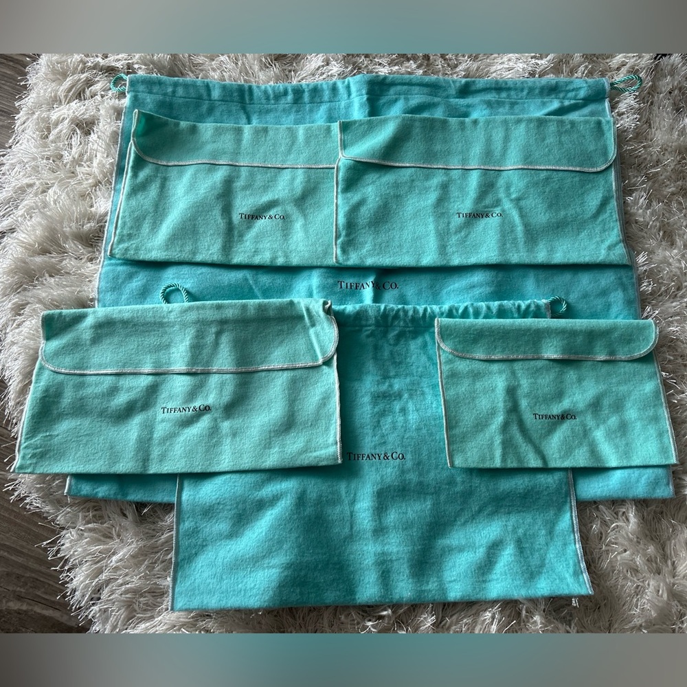 Authentic Tiffany & Co. dust bags